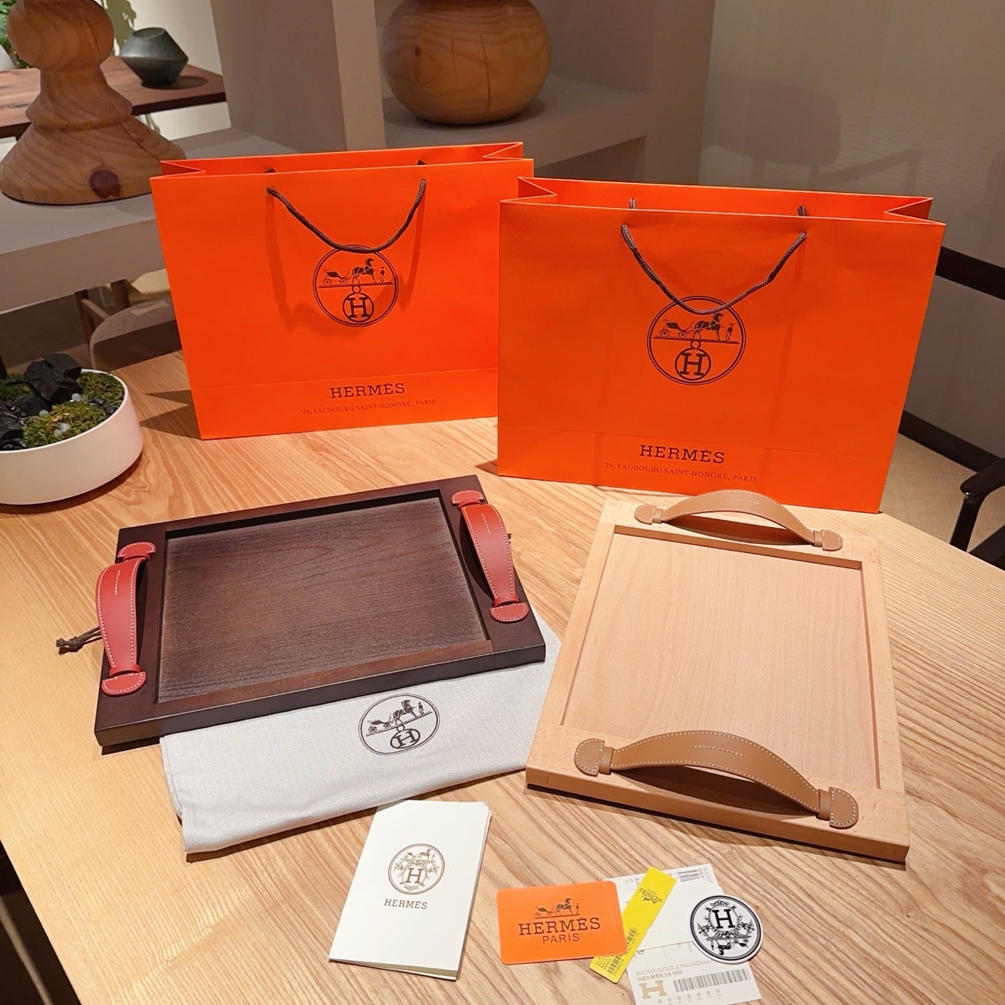 HERMES SERVING TRAY