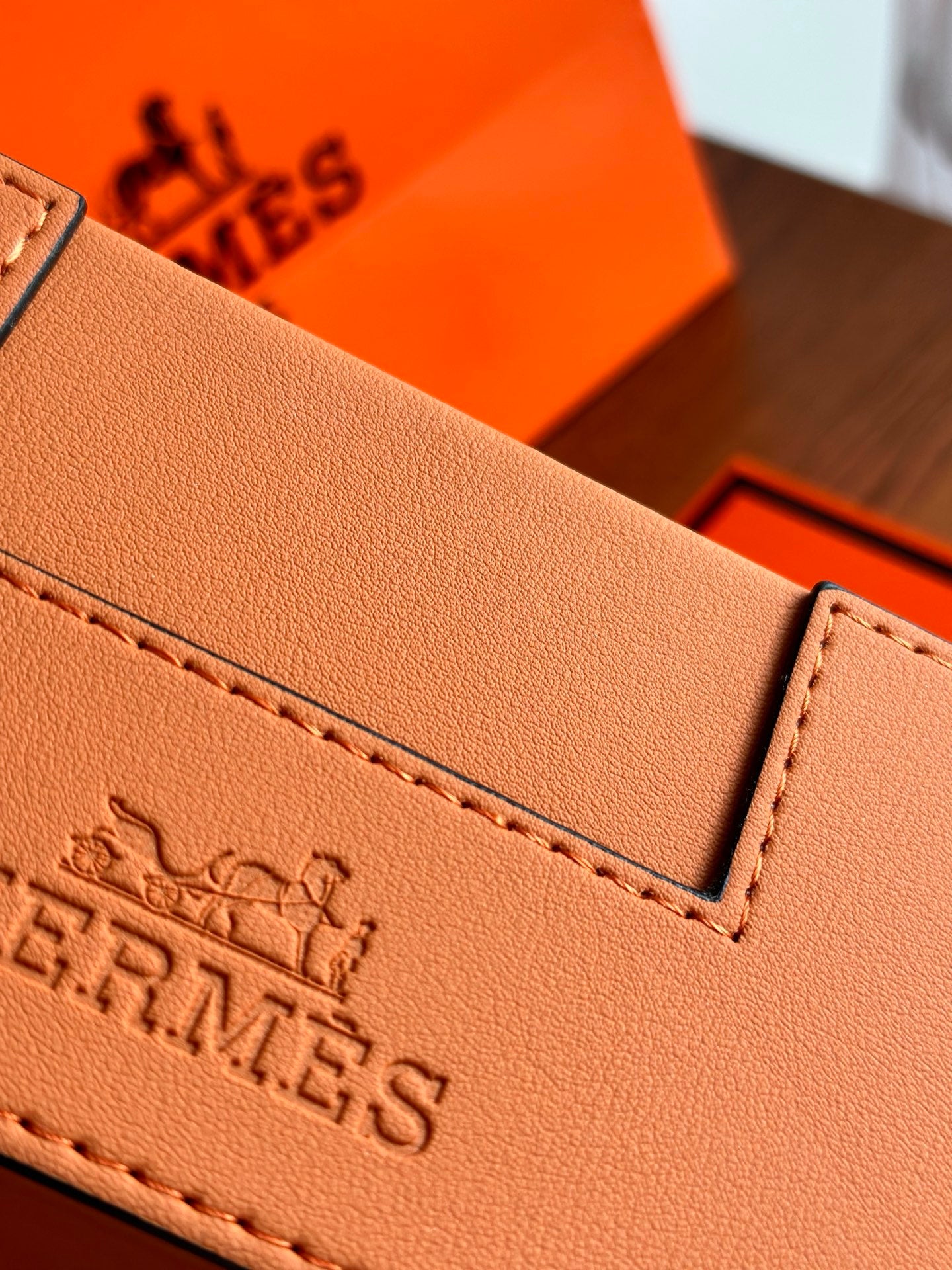HERMES LOGO TISSUE BOX COVER