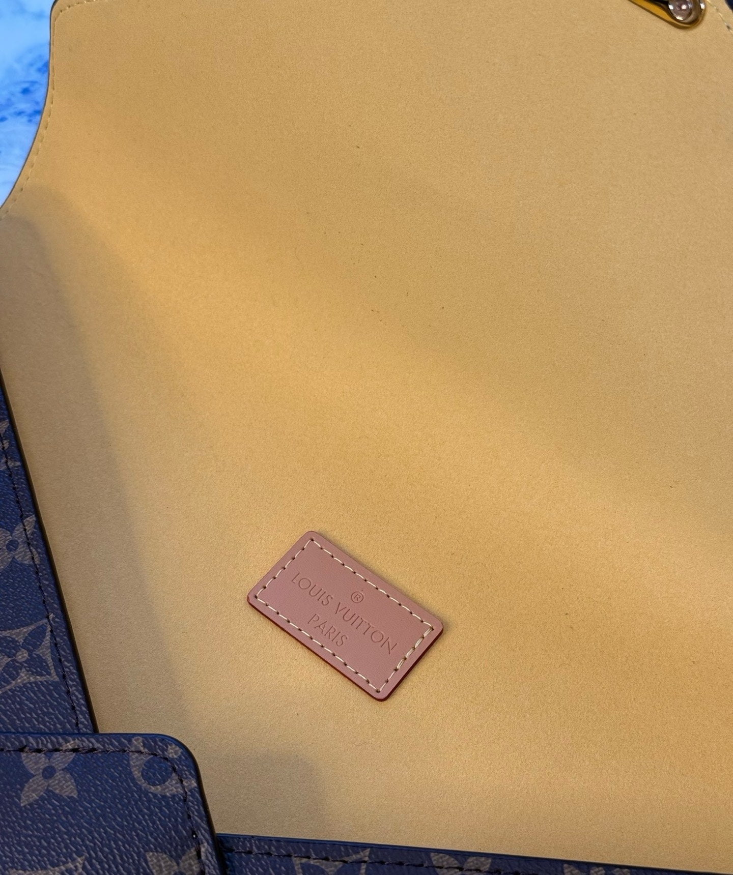 CUSTOM LV OFFICE CLUTCH