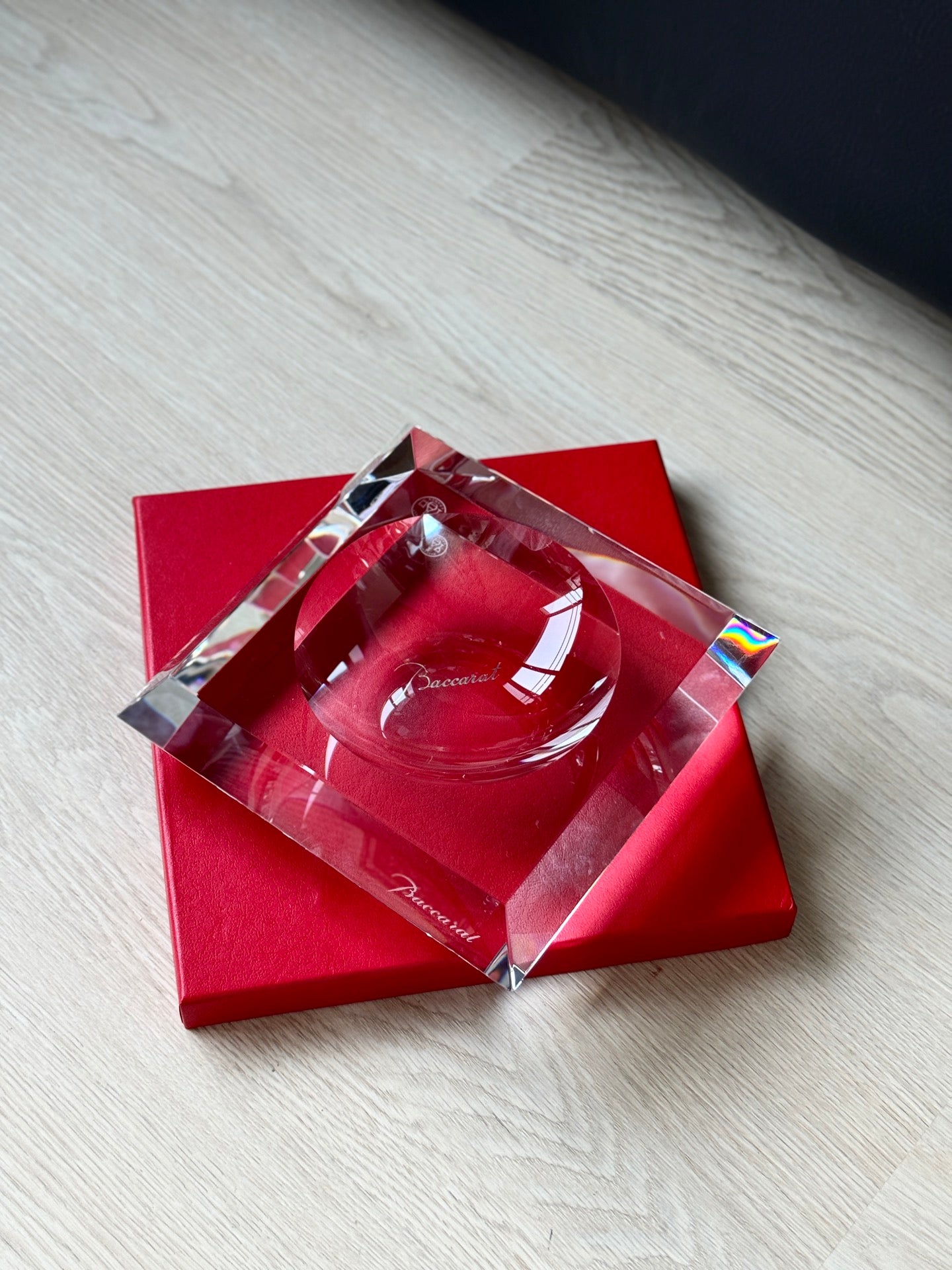 BACCARAT SQUARE ASHTRAY
