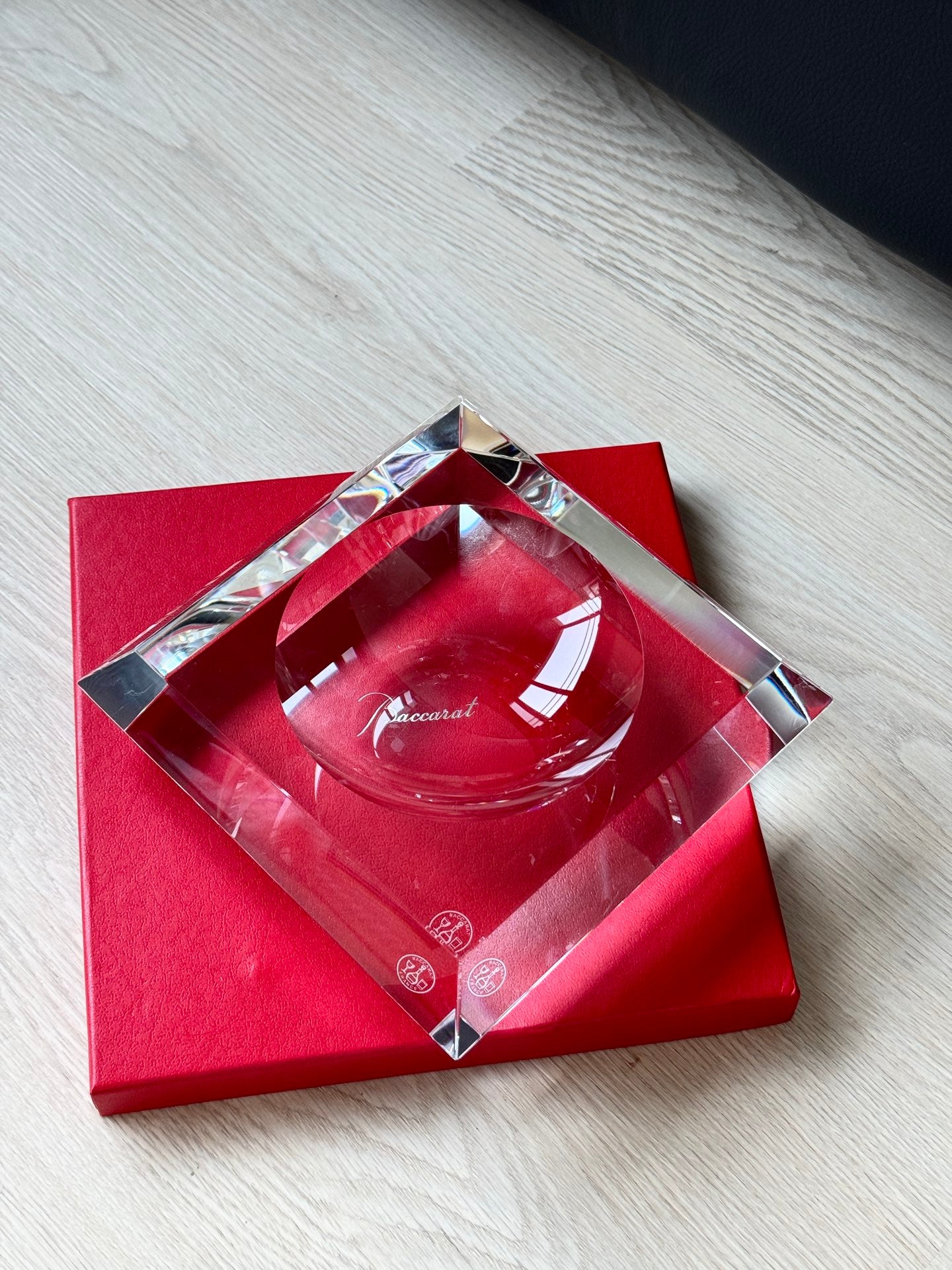BACCARAT SQUARE ASHTRAY