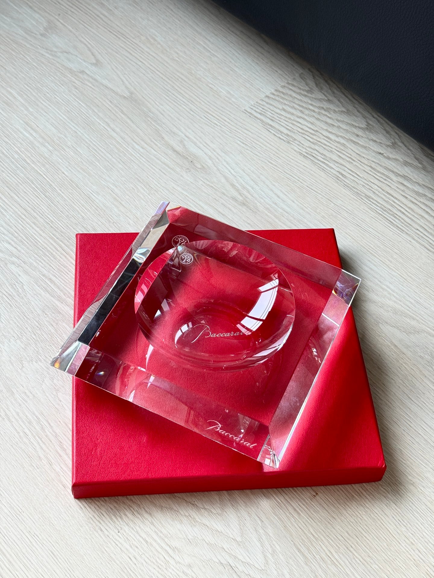 BACCARAT SQUARE ASHTRAY