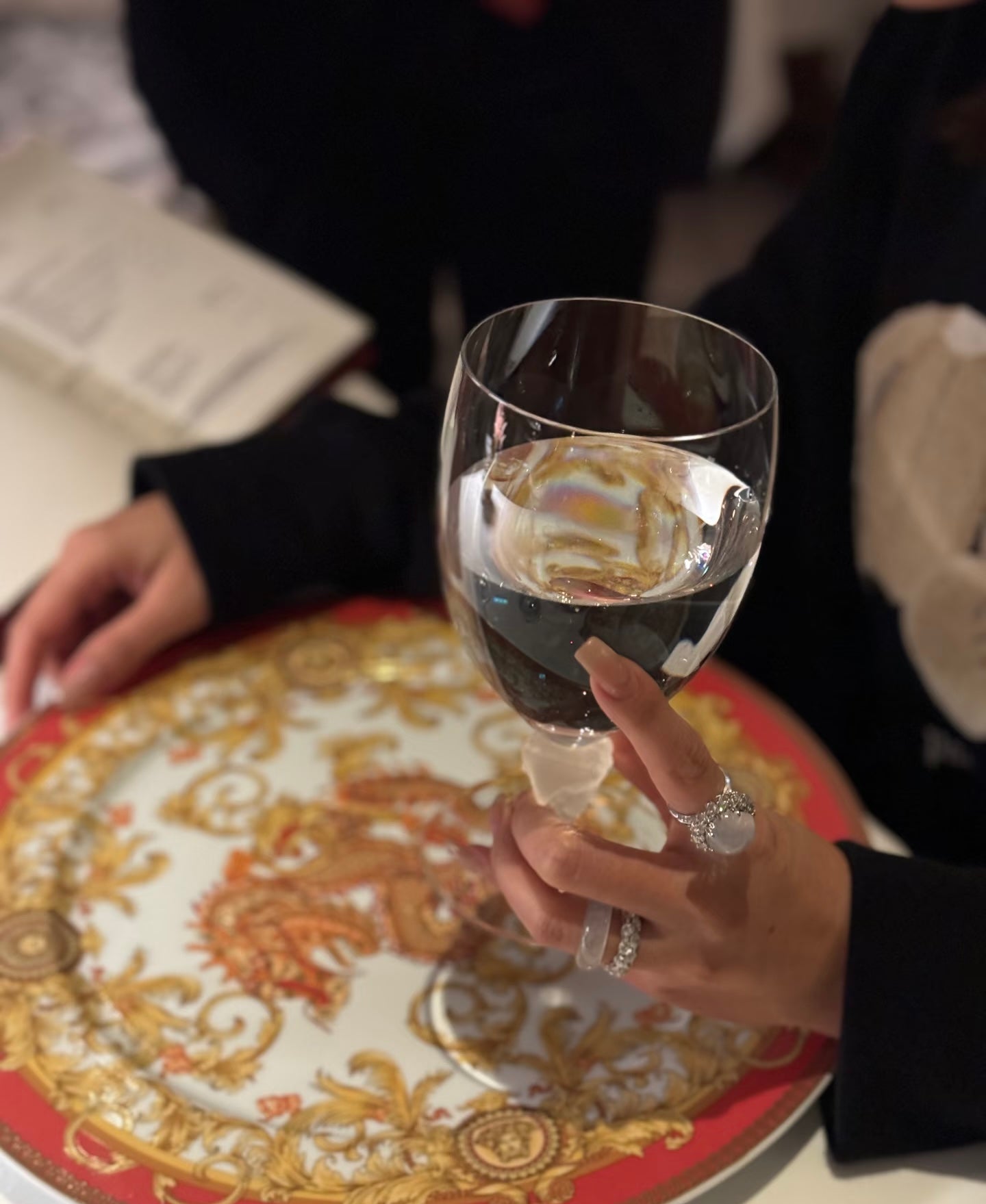 VERSACE WINE GLASS SET