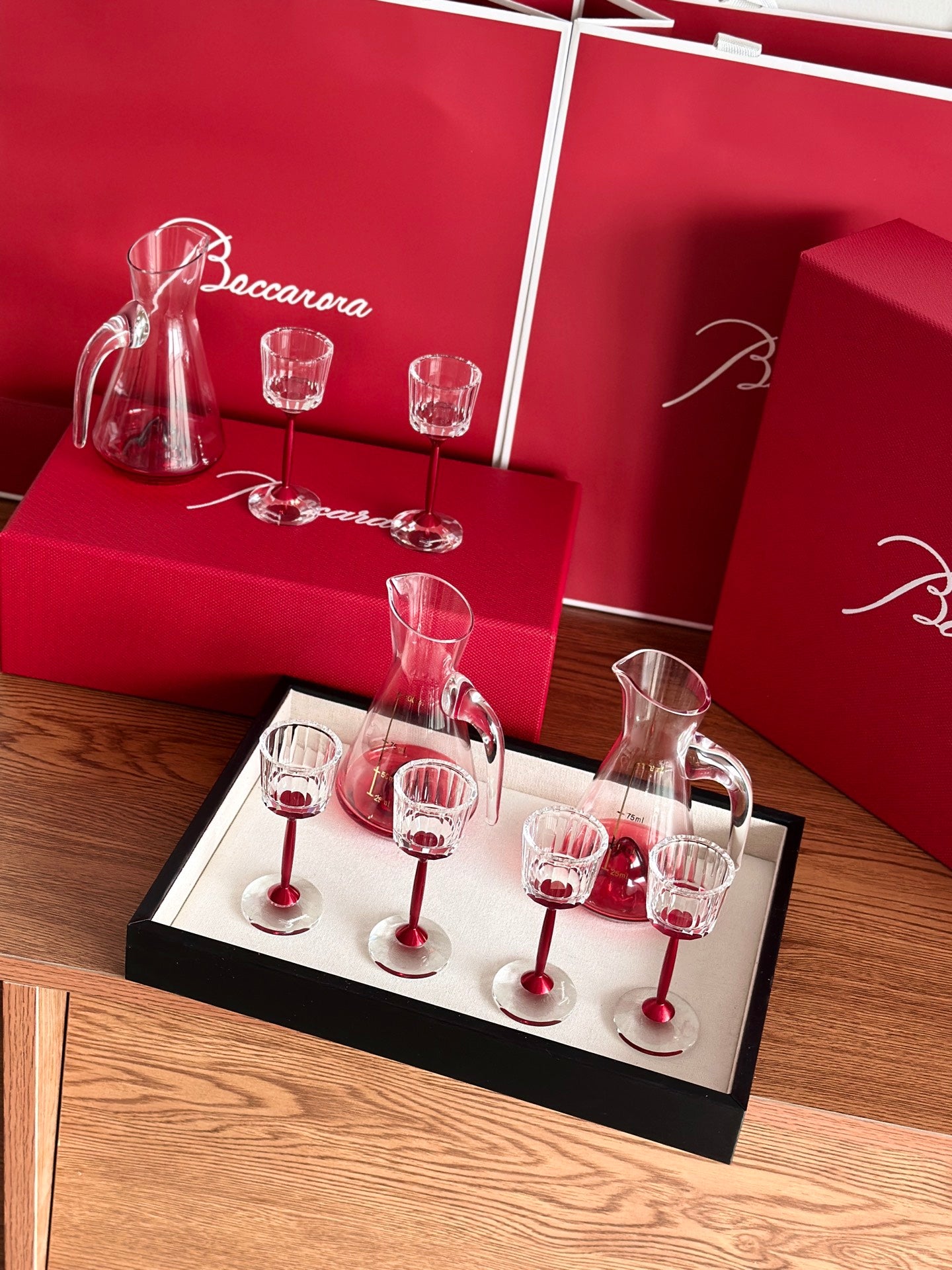 BACCARAT WINE GLASS SET