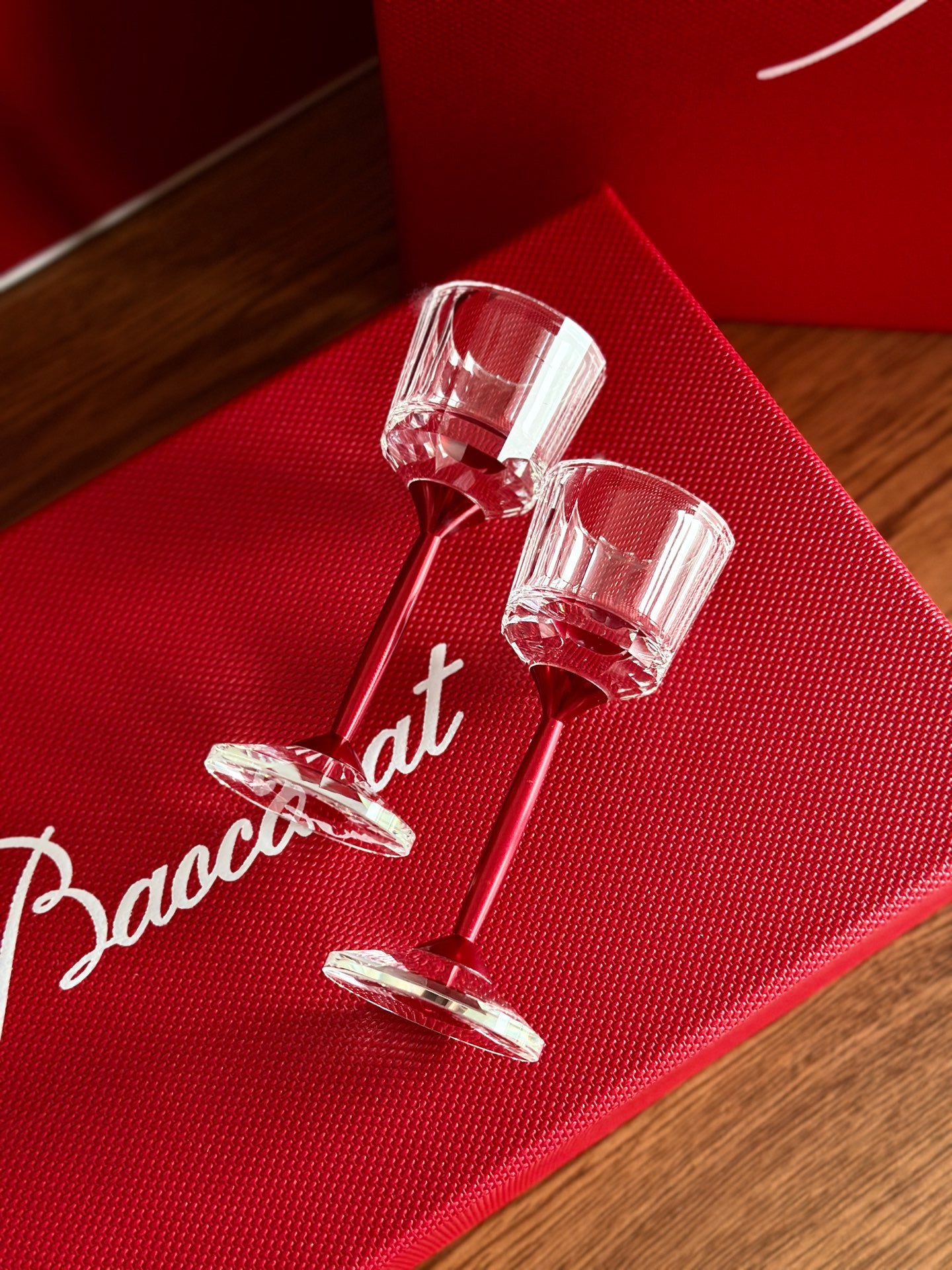 BACCARAT WINE GLASS SET