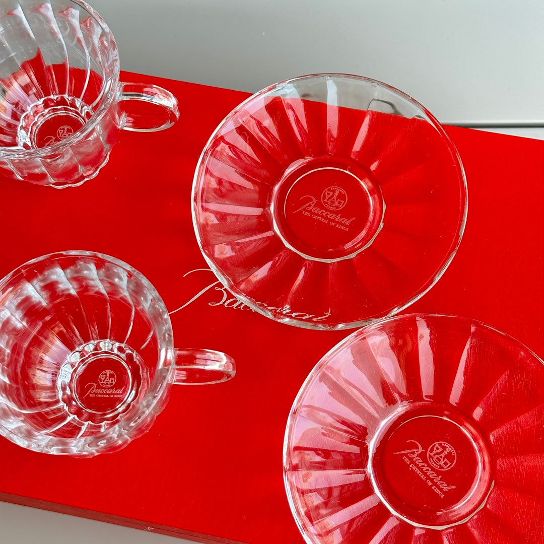 BACCARAT TEA CUP SET