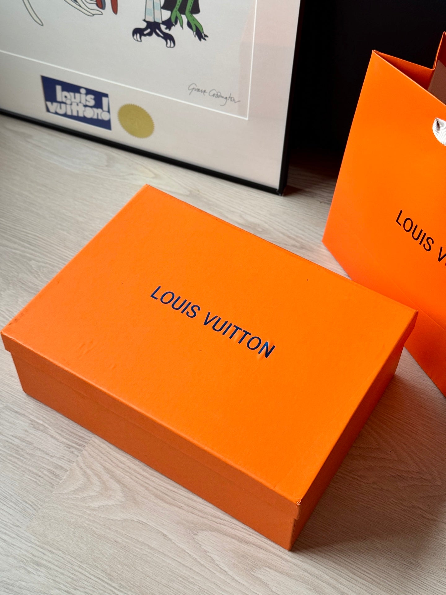 CUSTOM LV GLASS CUPS SET 2.0