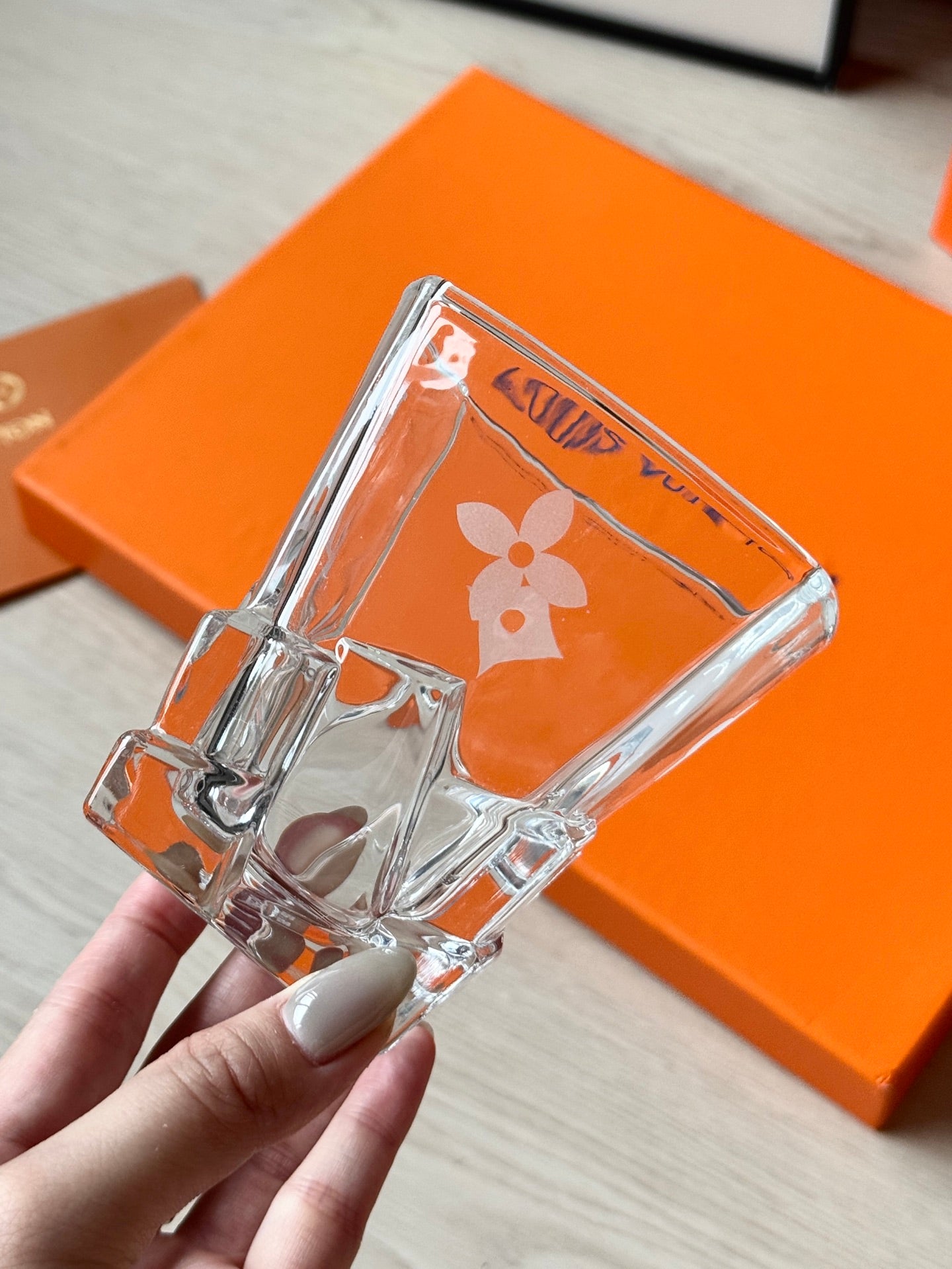 CUSTOM LV GLASS CUPS SET 2.0
