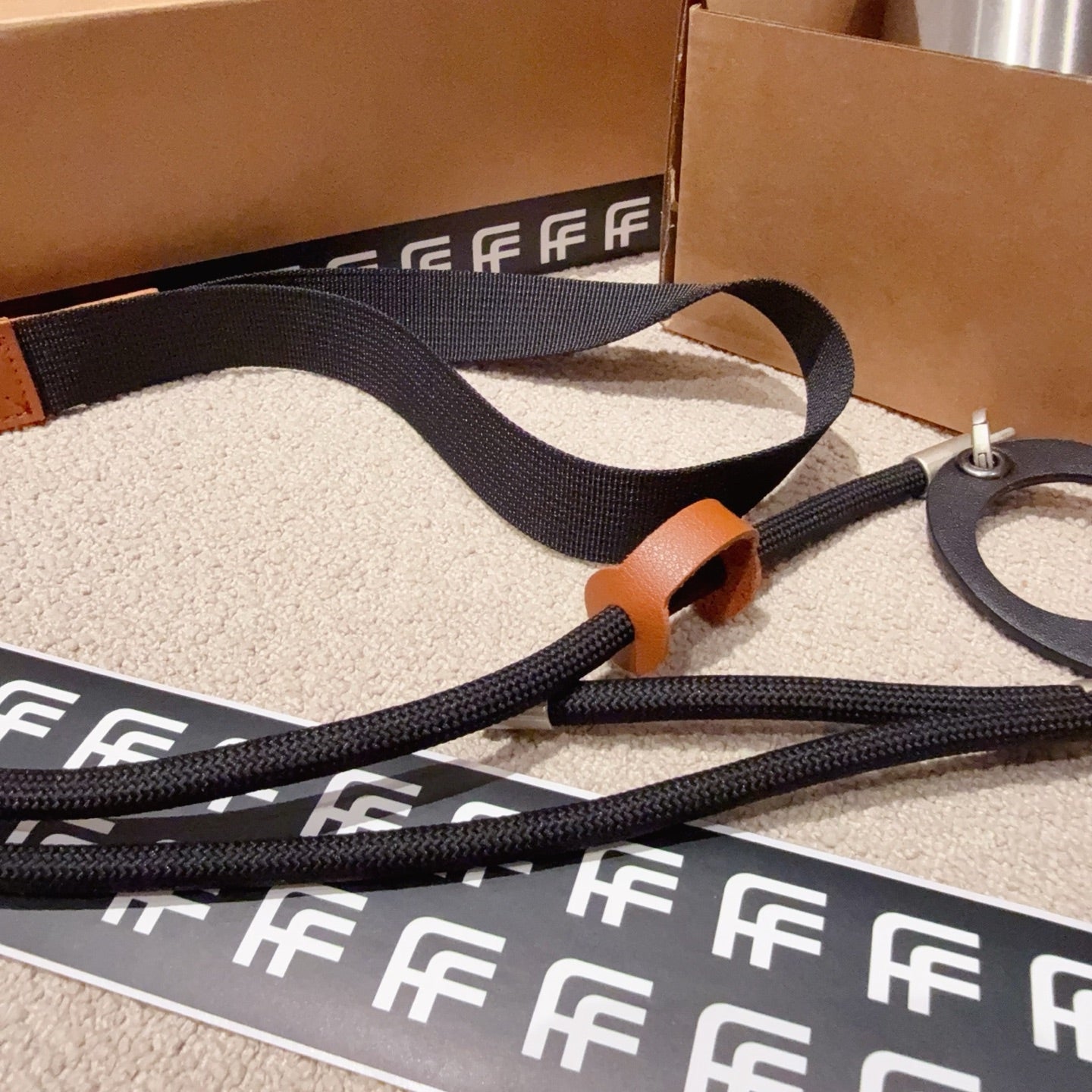 PRADA STEEL BOTTLE WITH STRAP
