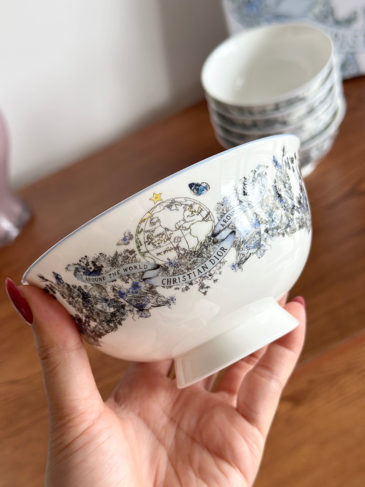 CUSTOM DIOR DINING TABLEWARE SET