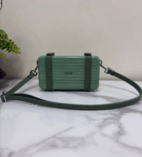 CHRISTIAN CROSS-BODY CLUTCH (GREEN 2.0)