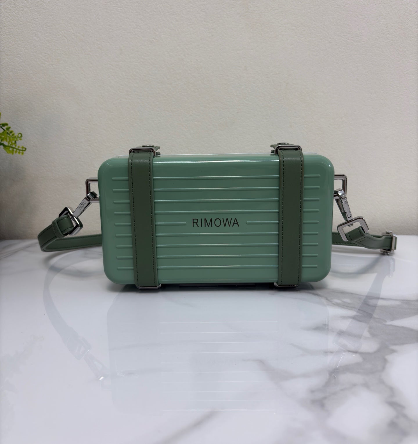 CHRISTIAN CROSS-BODY CLUTCH (GREEN 2.0)