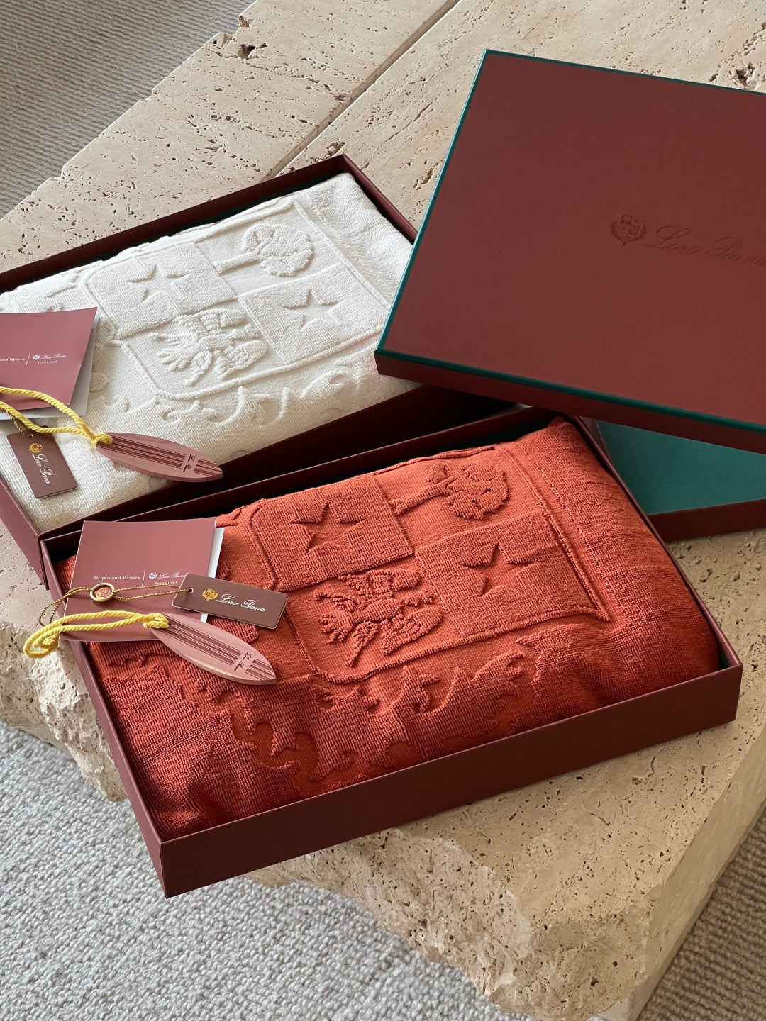 LORO PIANA BATH TOWELS