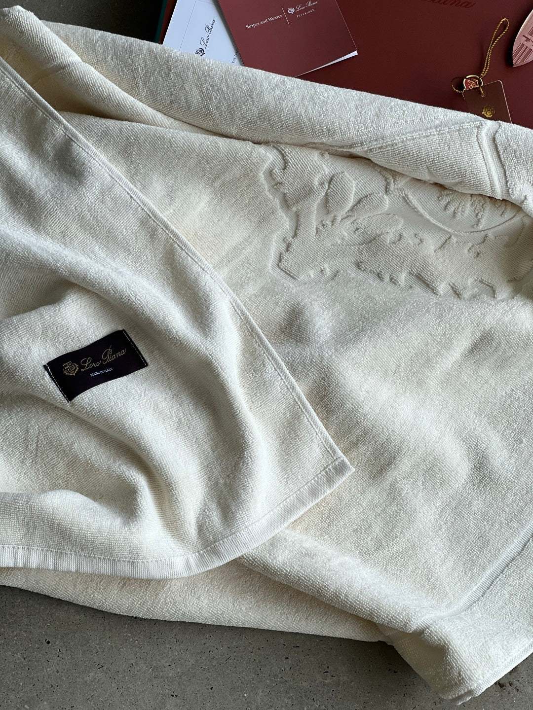 LORO PIANA BATH TOWELS