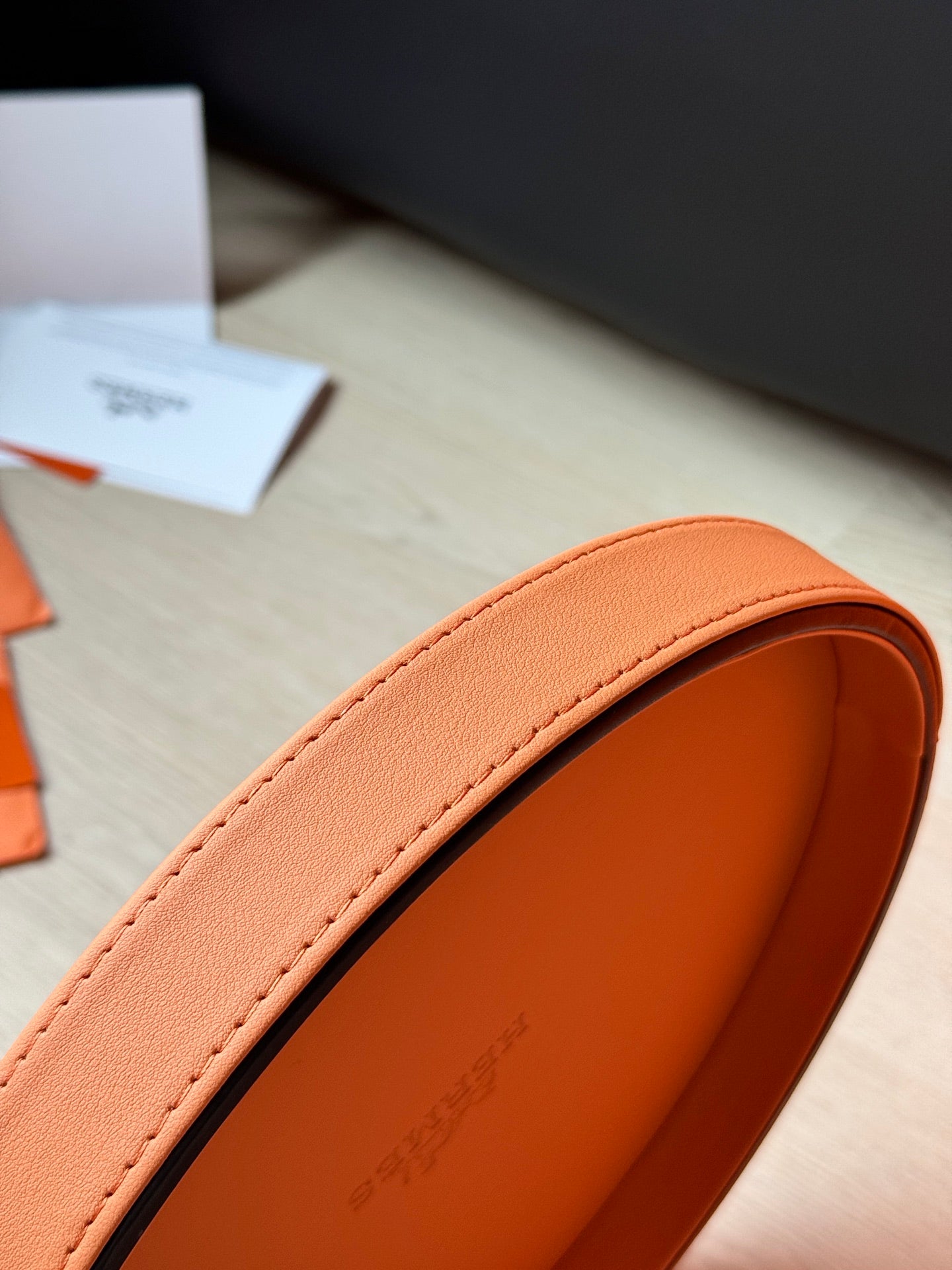 HERMES ROUND SERVING TRAY