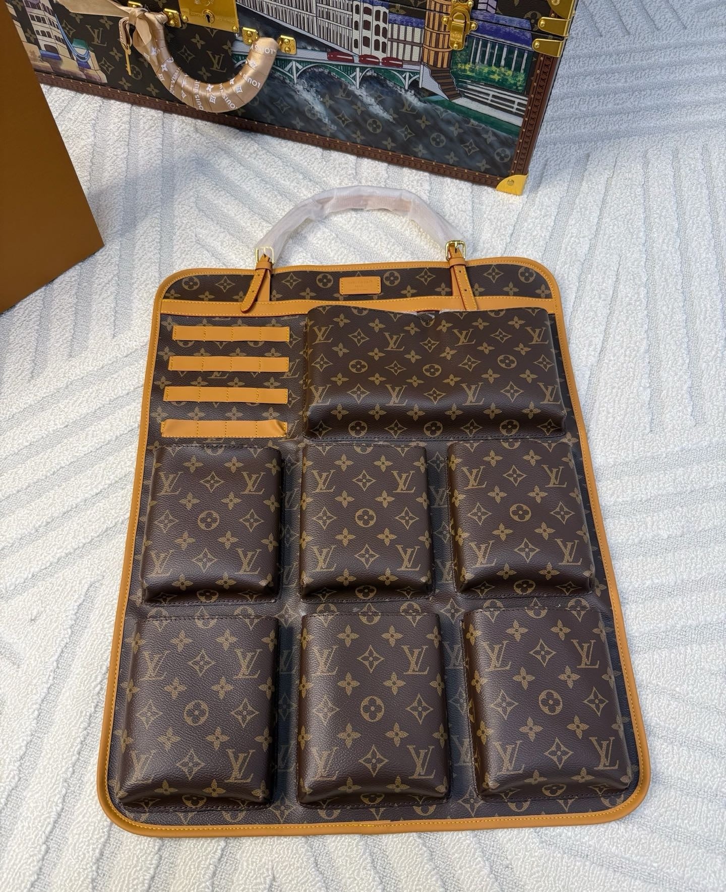CUSTOM LV CAR UTILITY BAG
