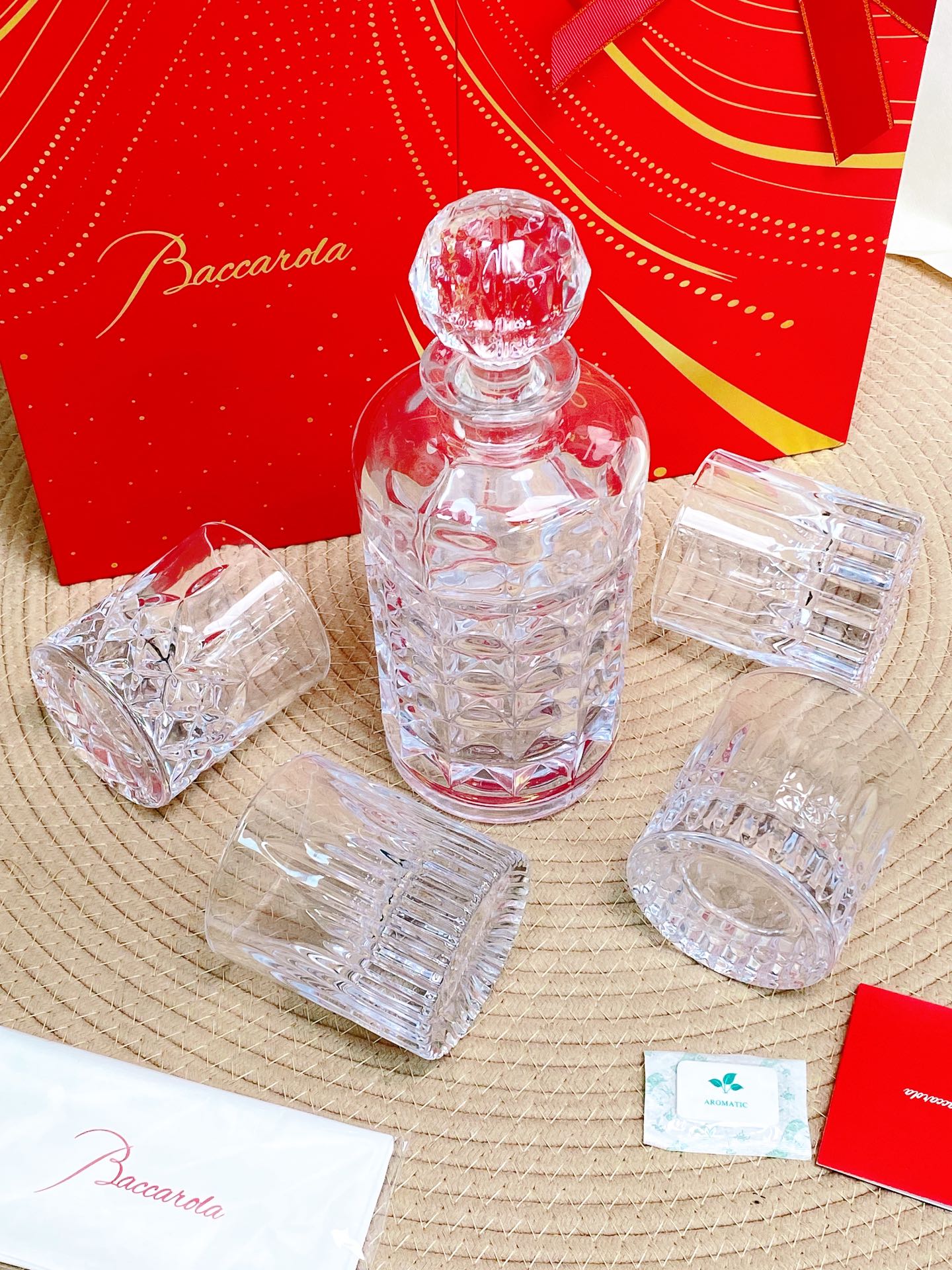 BACCARAT WHISKEY DECANTER