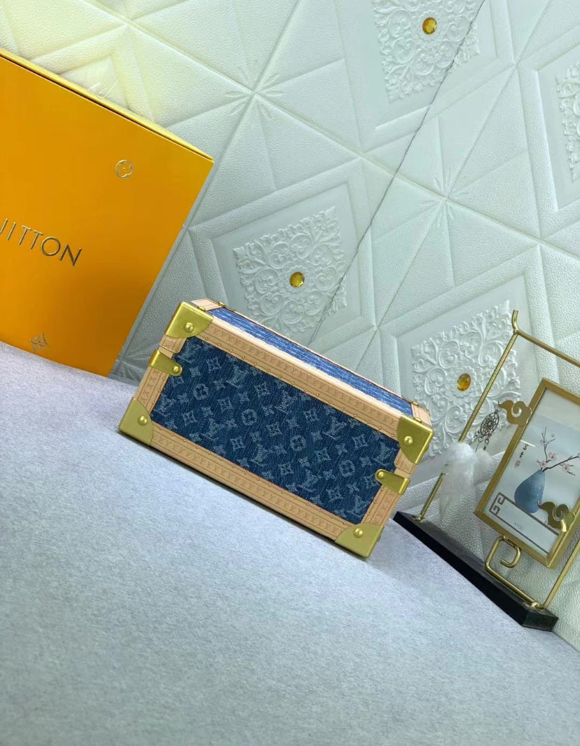 LV COFFRET MINI ACCESSORIES BOX (DENIM)