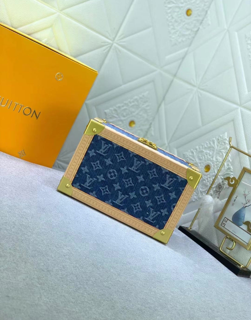 LV COFFRET MINI ACCESSORIES BOX (DENIM)