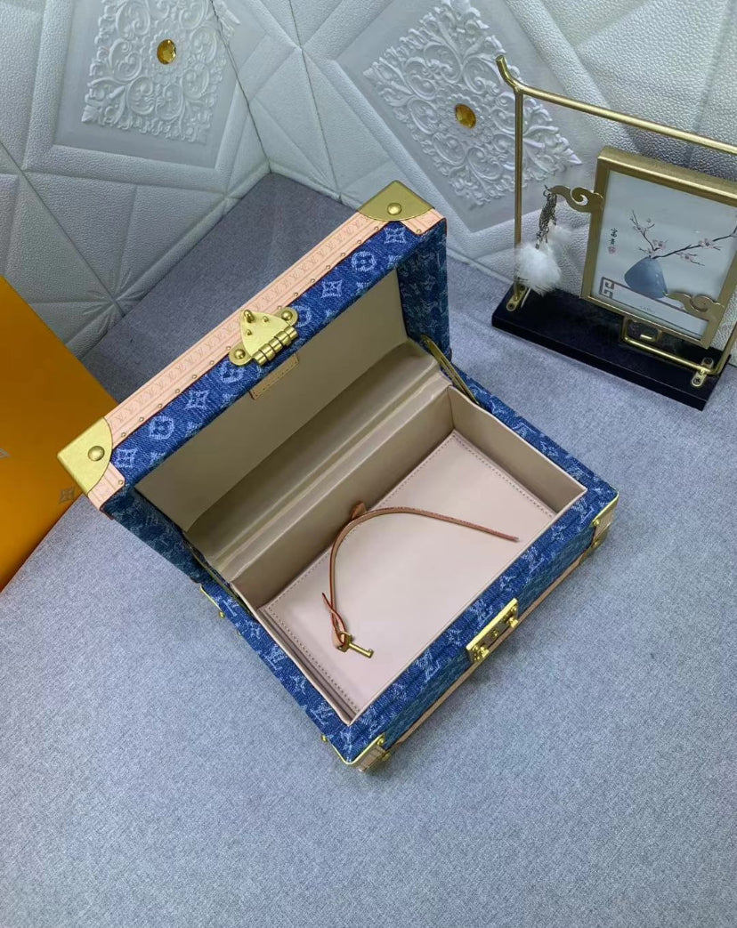 LV COFFRET MINI ACCESSORIES BOX (DENIM)