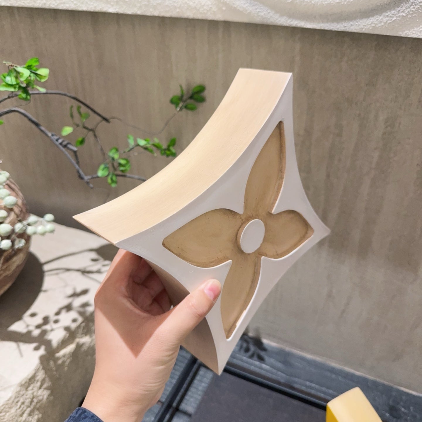 CUSTOM LV MONOGRAM BOOKEND