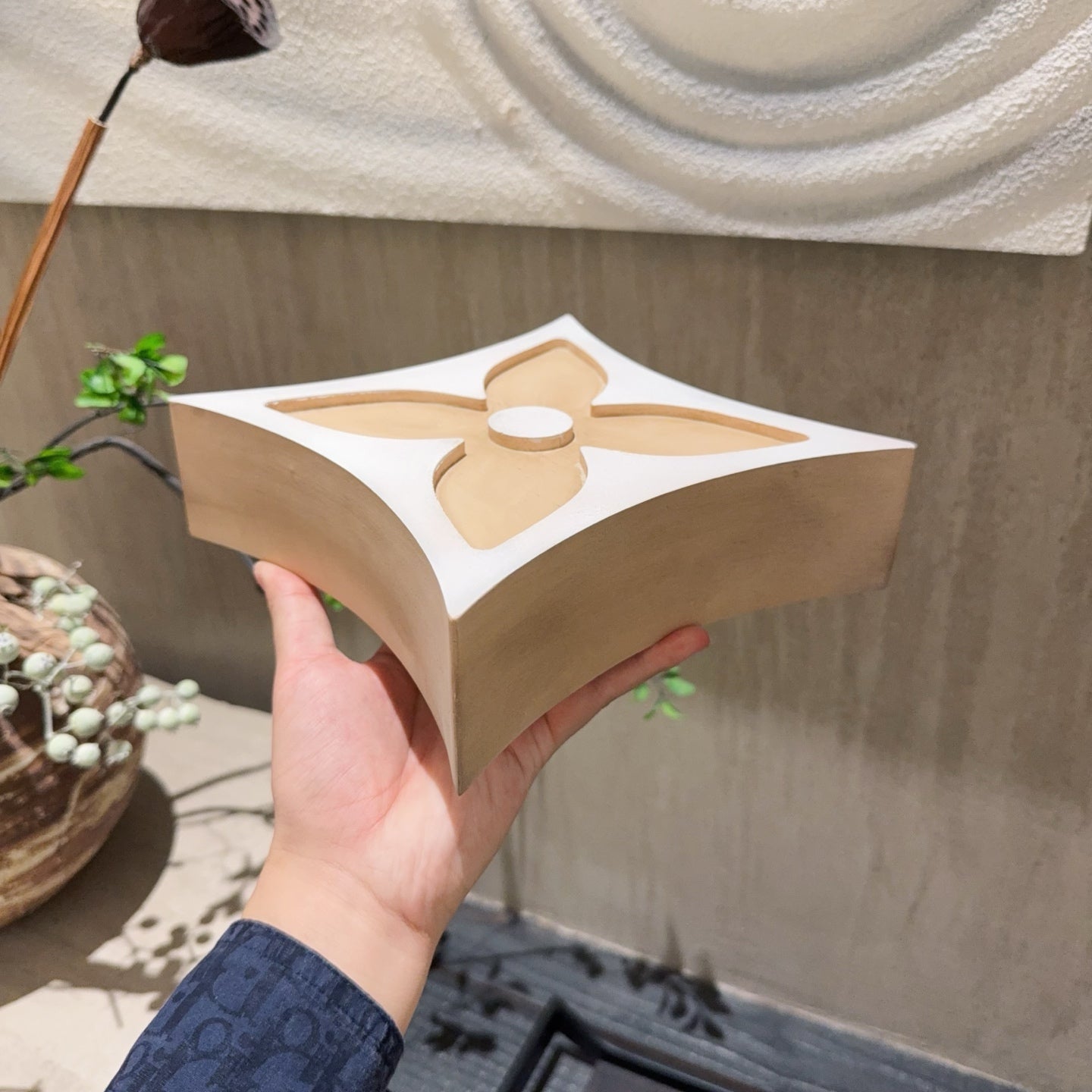 CUSTOM LV MONOGRAM BOOKEND