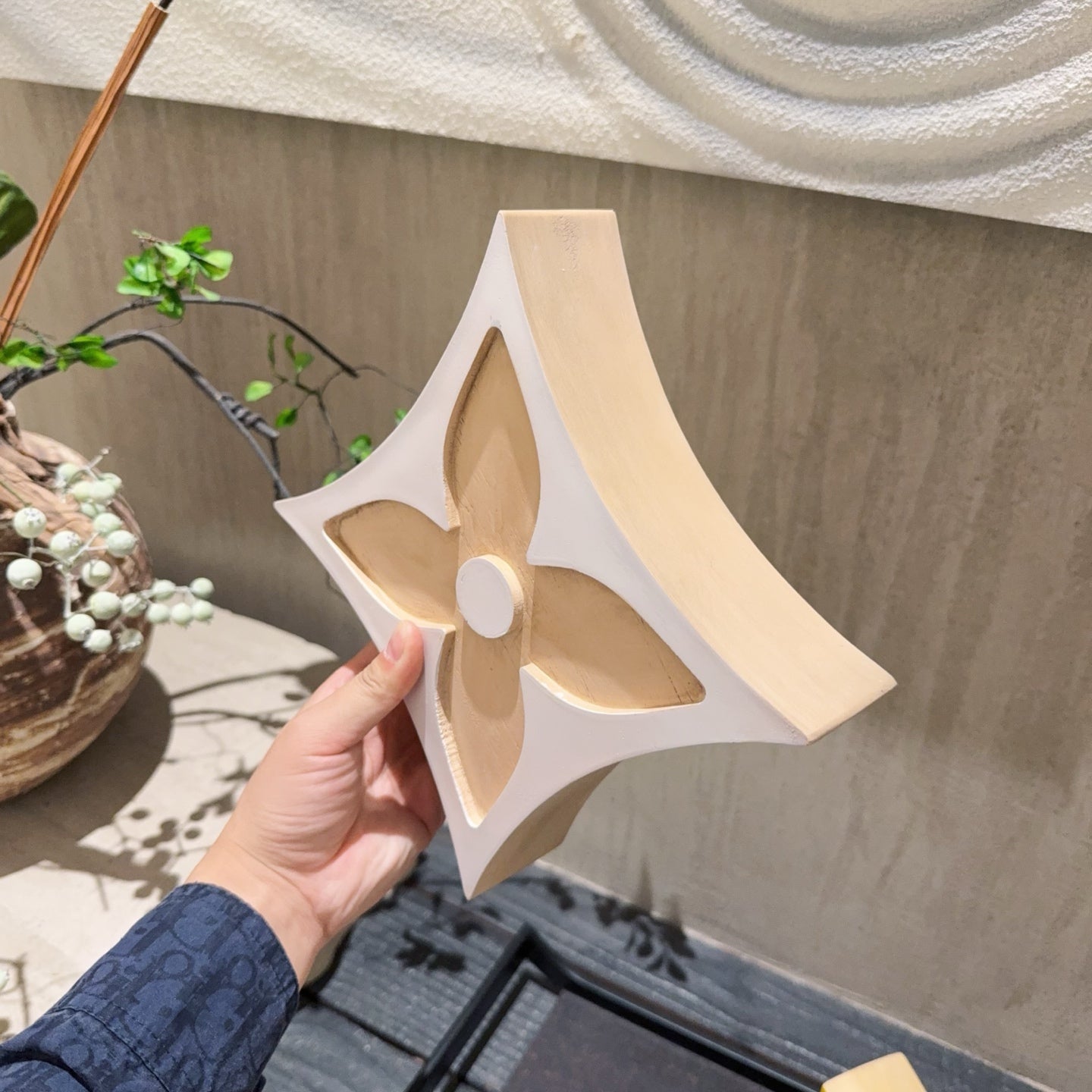 CUSTOM LV MONOGRAM BOOKEND
