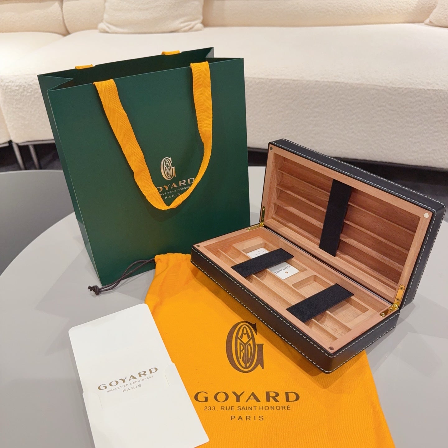 GOYARD CIGAR CASE