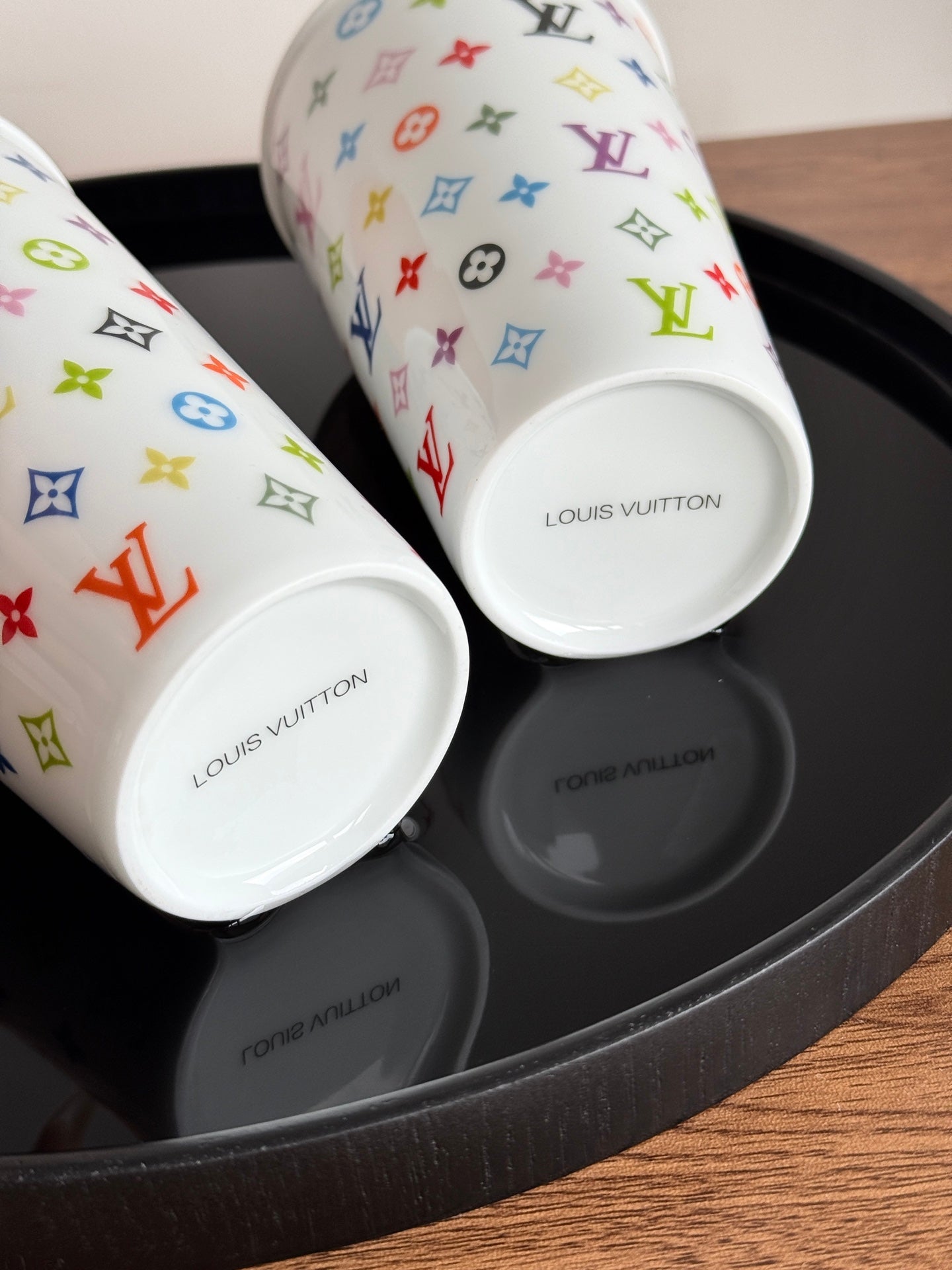 CUSTOM LV MONOGRAM PORCELAIN CUP (MULTICOLOUR)
