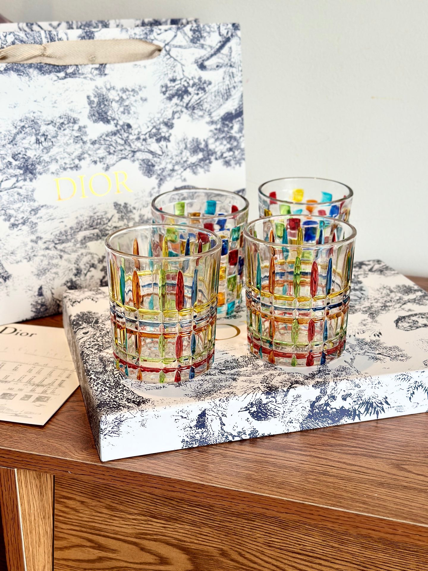 CHRISTIAN 4 GLASS CUP SET 3.0