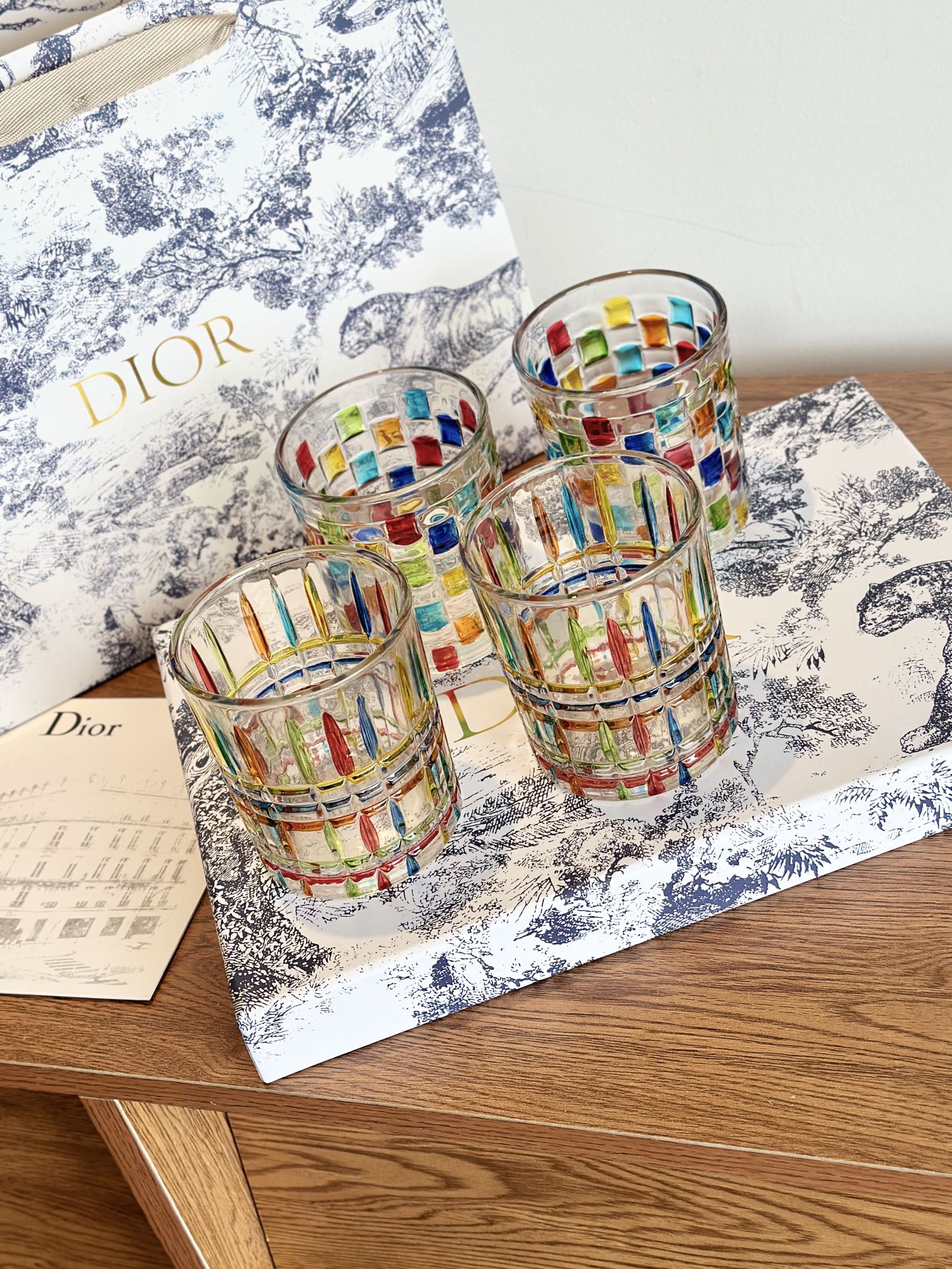 CHRISTIAN 4 GLASS CUP SET 3.0