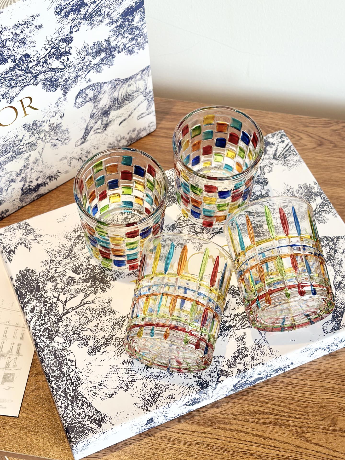 CHRISTIAN 4 GLASS CUP SET 3.0