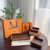 LV STACKABLE WOODEN TRAY
