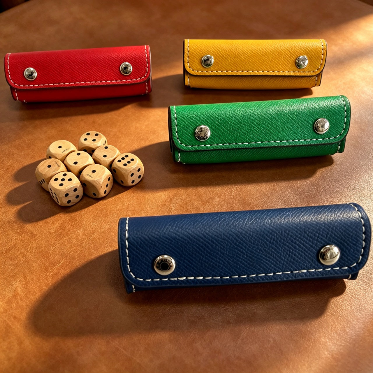 CUSTOM HERMES CHANCE DICE SET