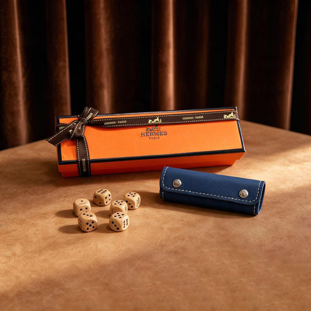 CUSTOM HERMES CHANCE DICE SET