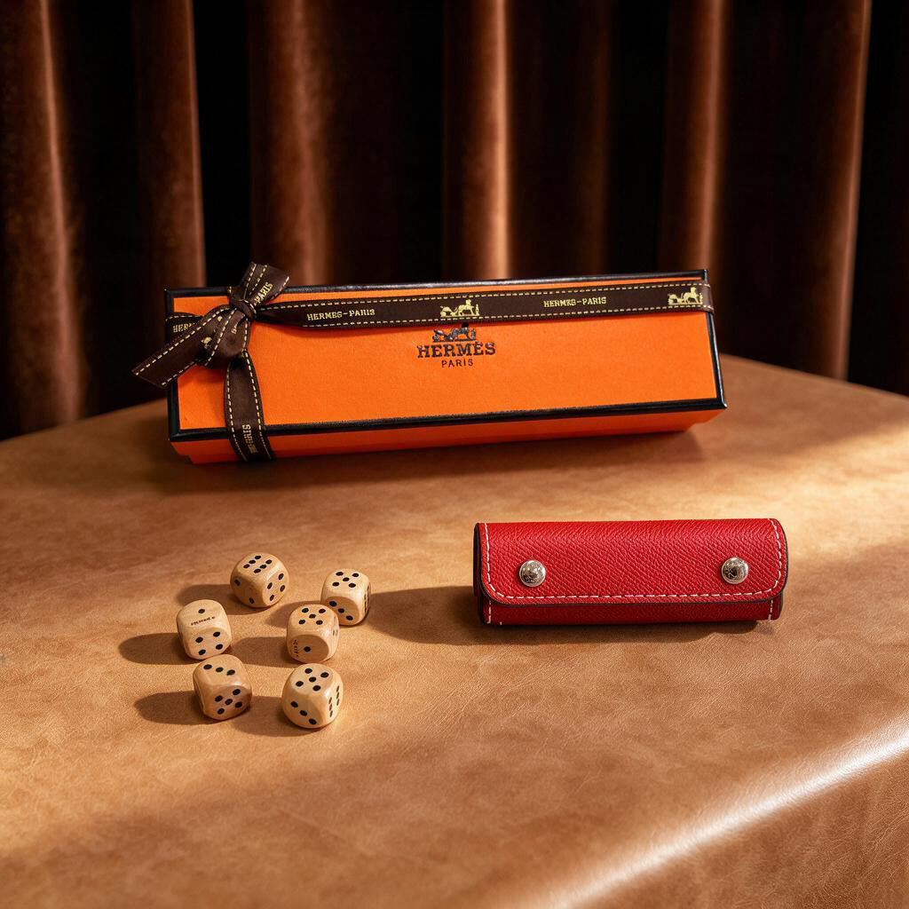 CUSTOM HERMES CHANCE DICE SET