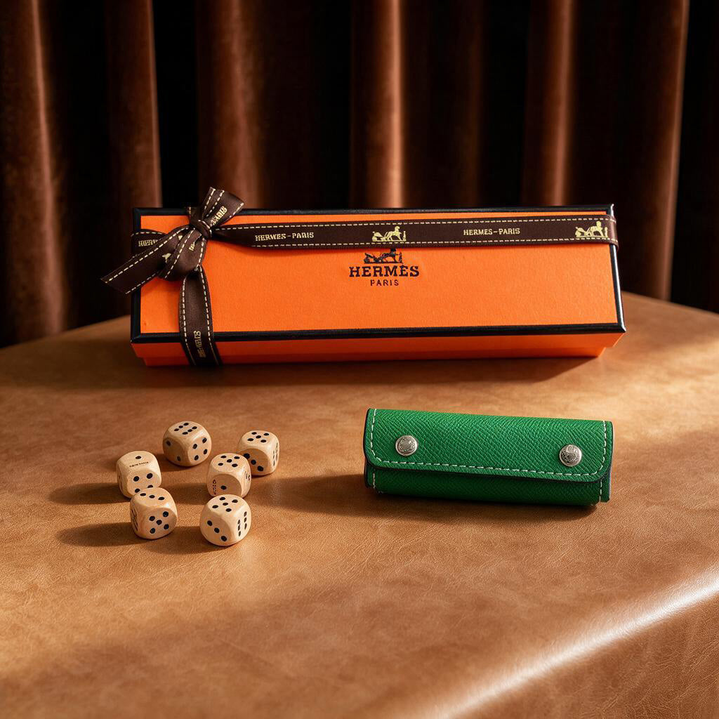 CUSTOM HERMES CHANCE DICE SET