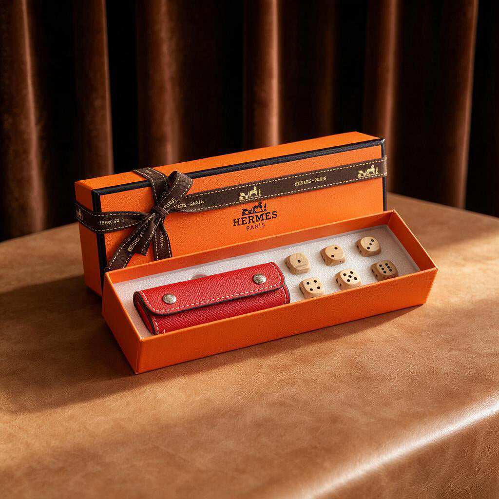 CUSTOM HERMES CHANCE DICE SET