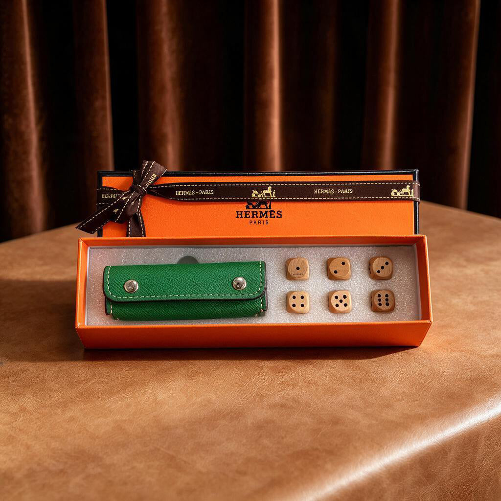 CUSTOM HERMES CHANCE DICE SET