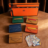 CUSTOM HERMES POKER CARDS CASE
