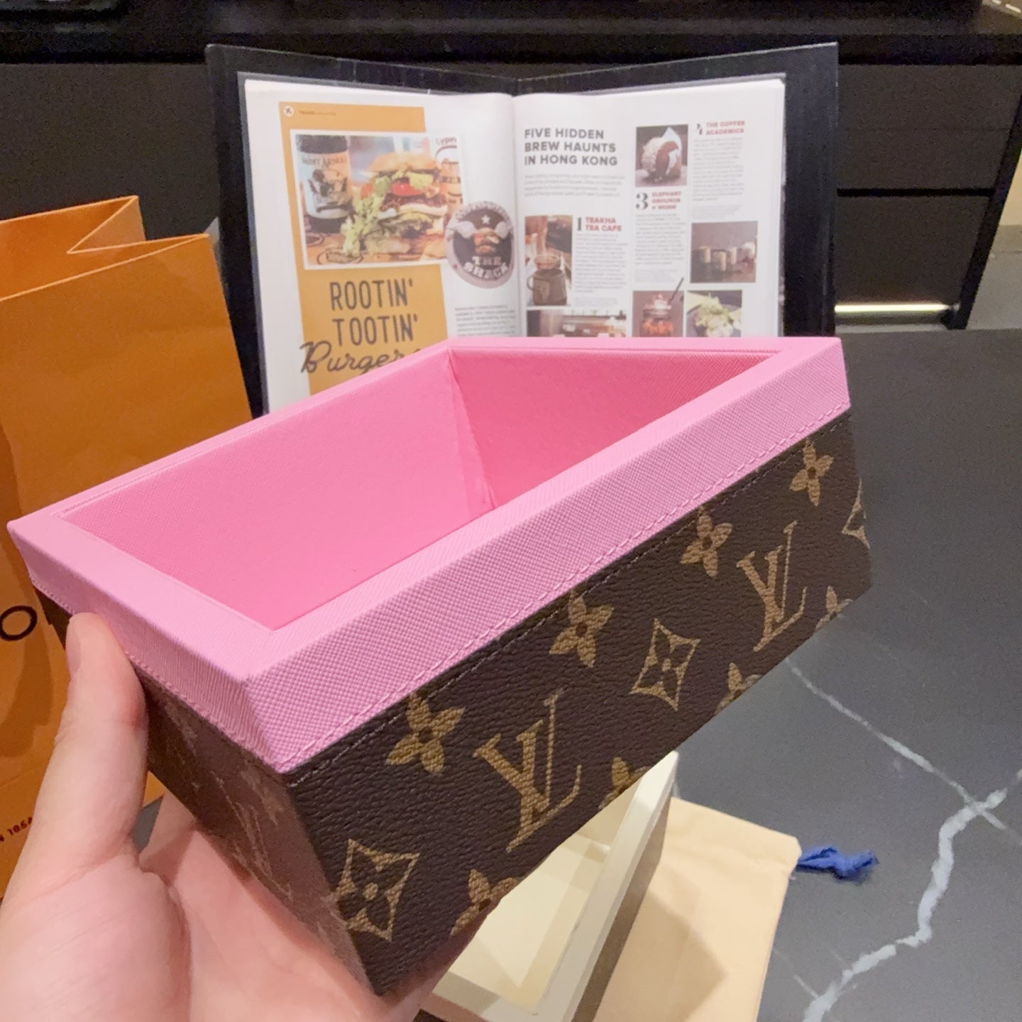 LV STACKABLE ACCESSORIES TRAY 2.0