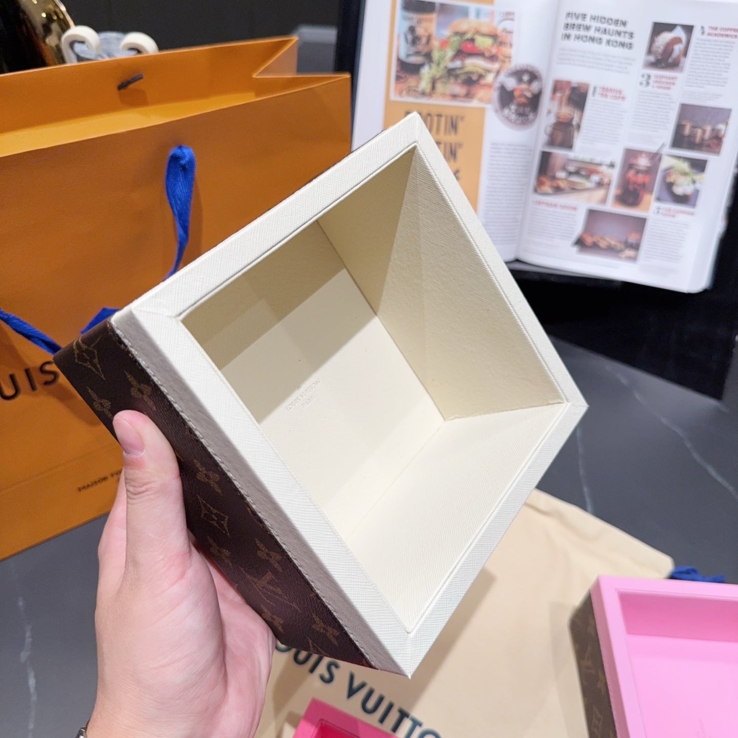 LV STACKABLE ACCESSORIES TRAY 2.0