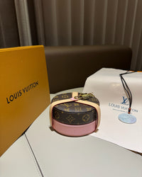 CUSTOM LV ROUND JEWELRY CASE
