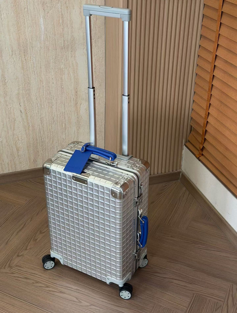 RIMOWA CLASSIC ALUMINIUM GRID 35L SUITCASE
