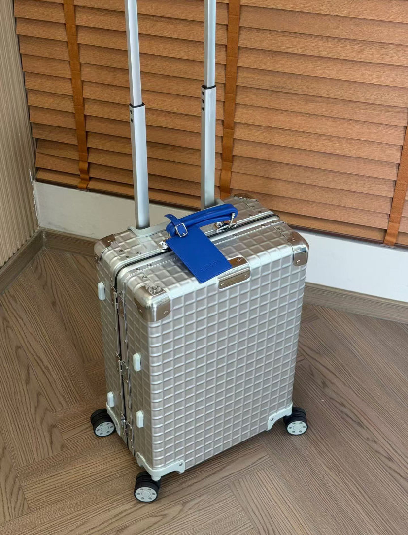 RIMOWA CLASSIC ALUMINIUM GRID 35L SUITCASE