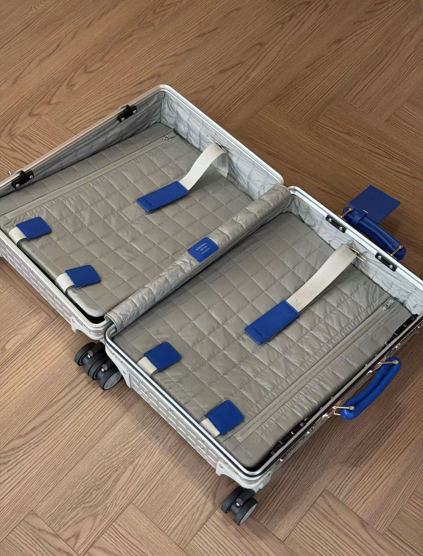 RIMOWA CLASSIC ALUMINIUM GRID 35L SUITCASE