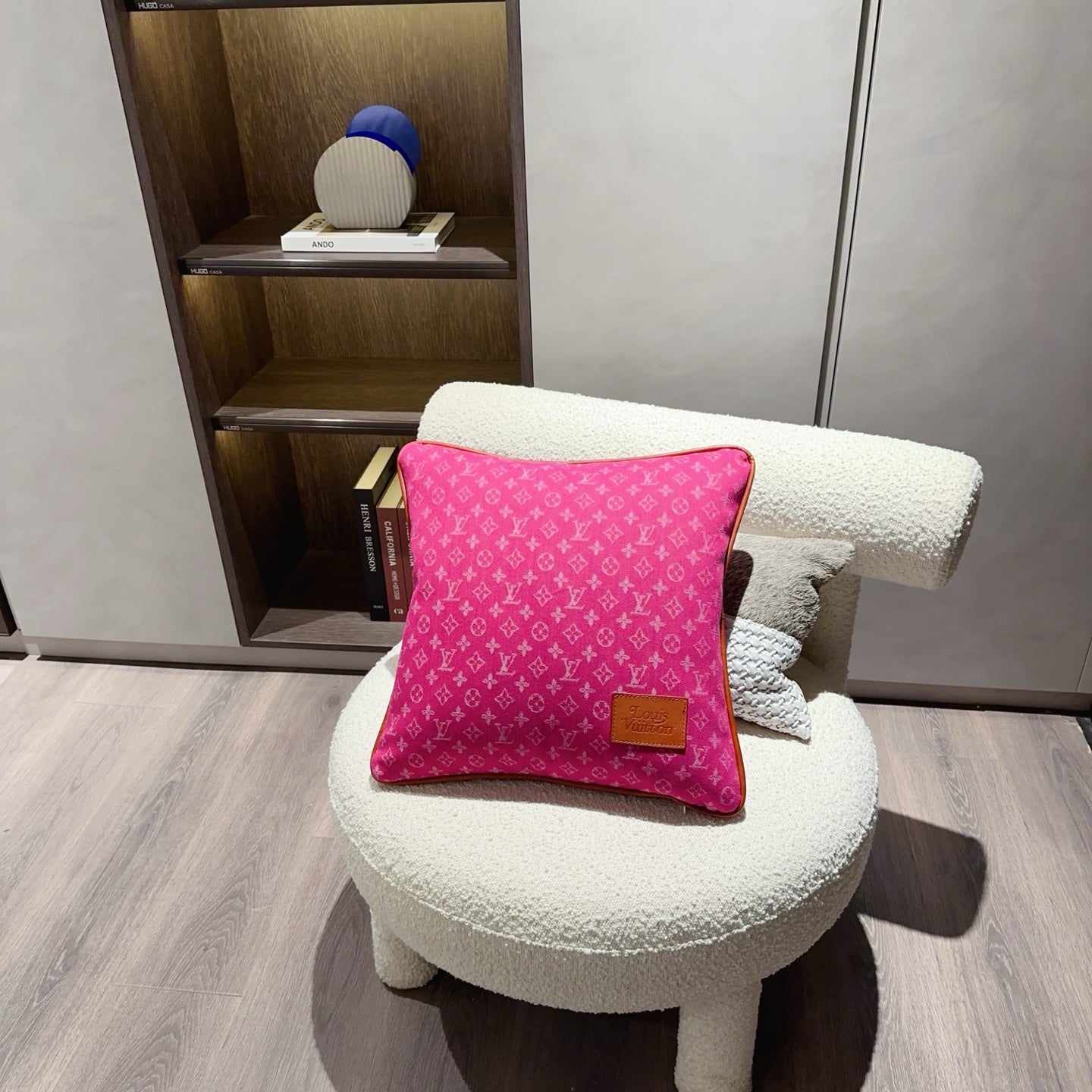 CUSTOM LV MONOGRAM PILLOW