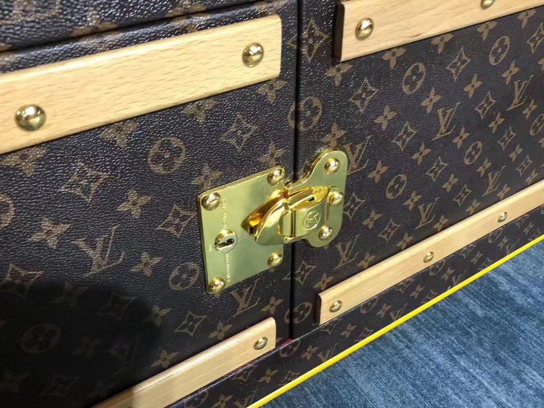 CUSTOM LV BROWN TRUNK (CABINET)