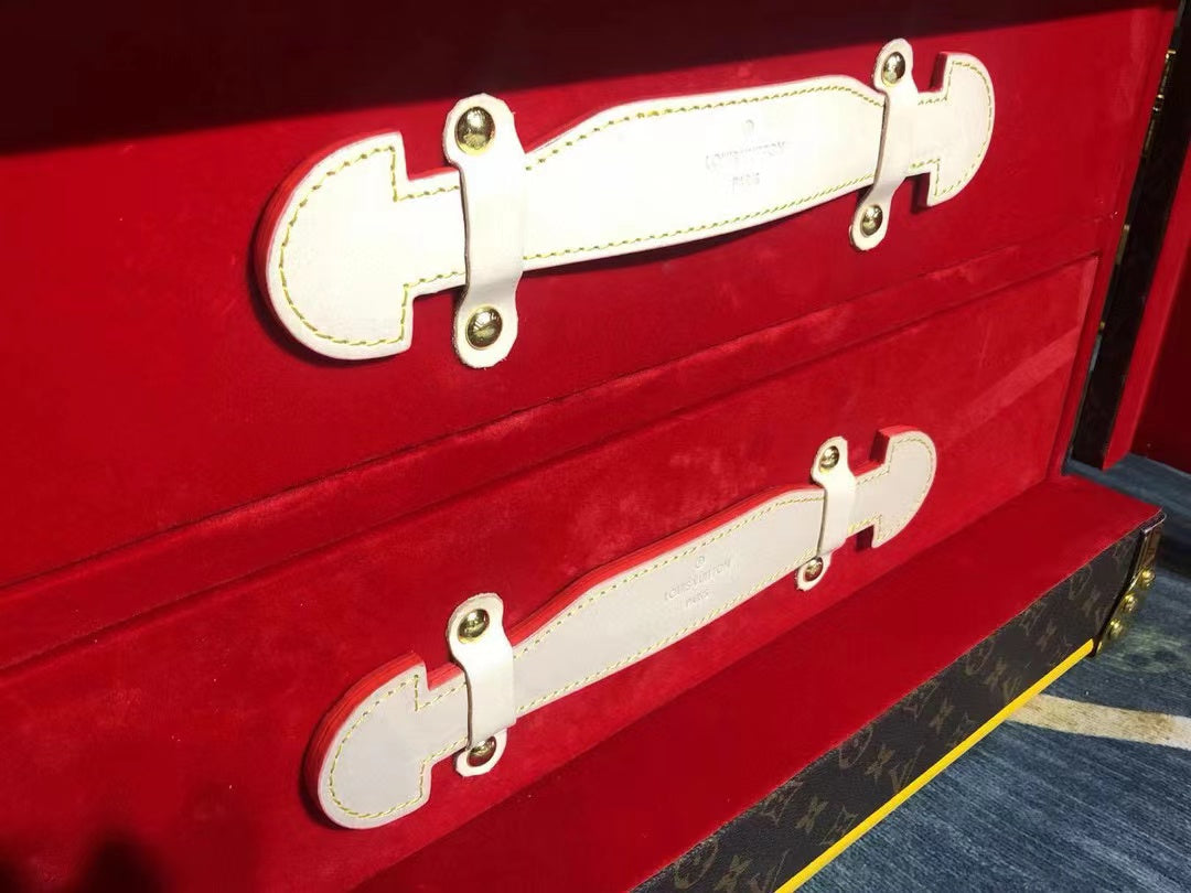 CUSTOM LV BROWN TRUNK (CABINET)