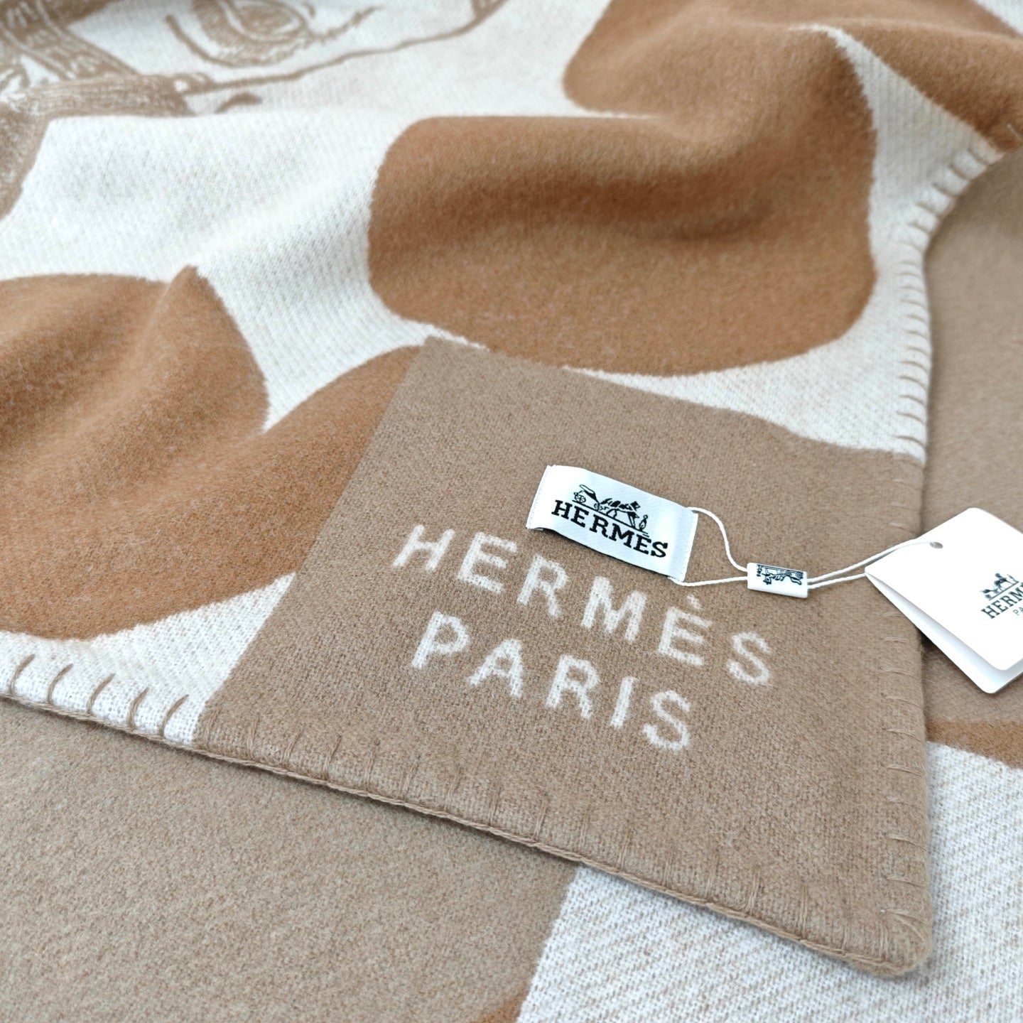 HERMES CHEVAL JOKER THROW BLANKET
